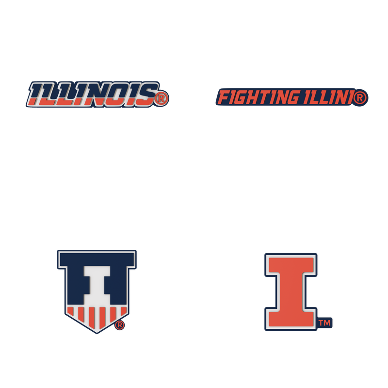 Budz | Illinois Fighting Illini | 4-Pack Bundle